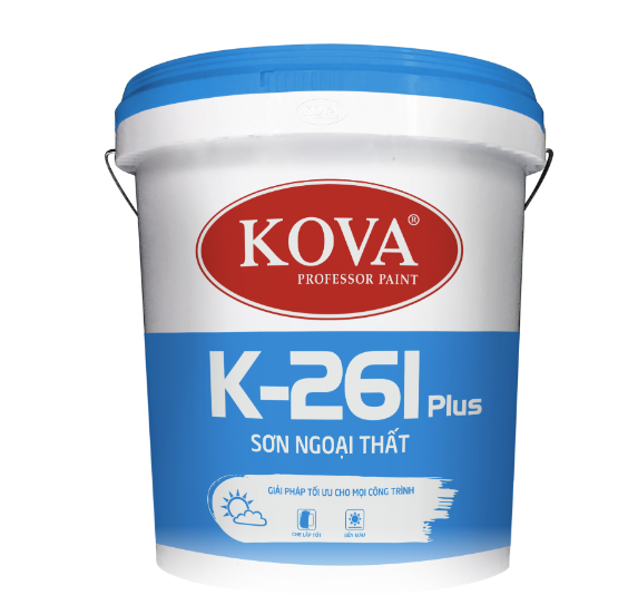  25K - Sơn ngoại thất KOVA K-261 (bề mặt mờ)