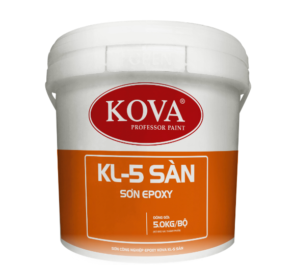 5K - Sơn công nghiệp EPOXY KOVA KL-5 Sàn (nền S,T,D,A)